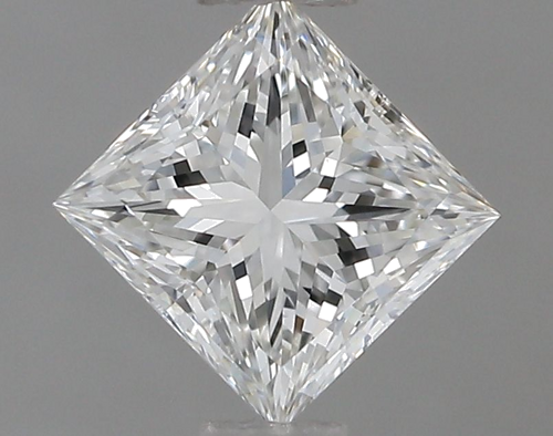 0.72 carat G-VS1 Natūralus Princess Deimantas (1)
