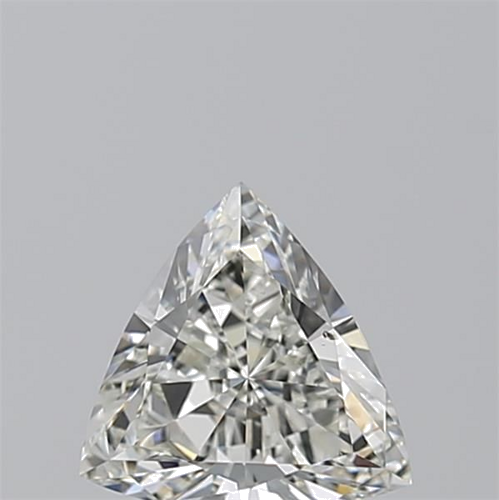 0.71 carat H-SI1 Natūralus Triangular Deimantas (1)