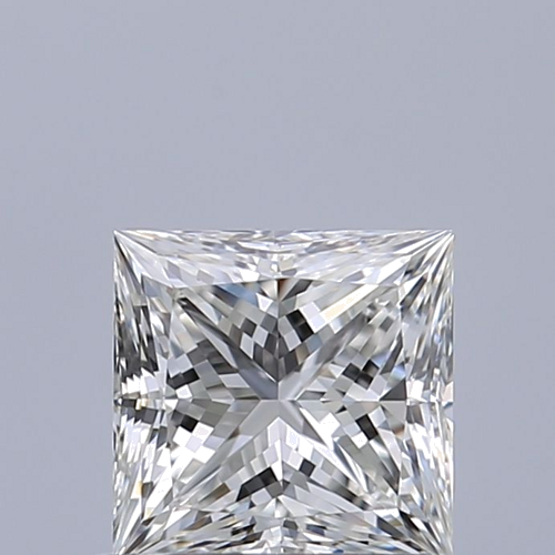 0.62 carat G-VVS1 Natūralus Princess Deimantas (1)