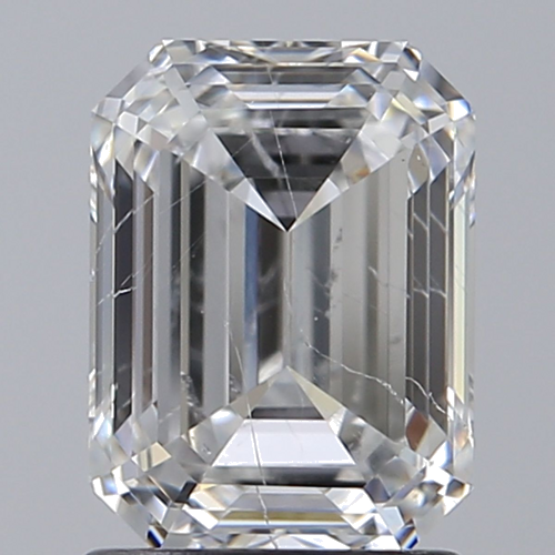 1.5 carat F-SI1 Natūralus Emerald Deimantas (1)