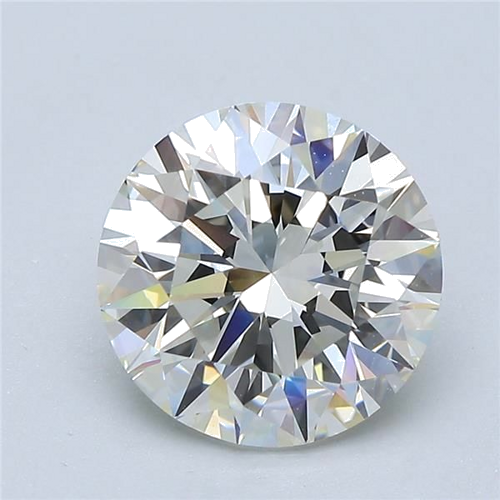 3.0 carat J-VS1 Excellent cut Natūralus Round Deimantas (1)