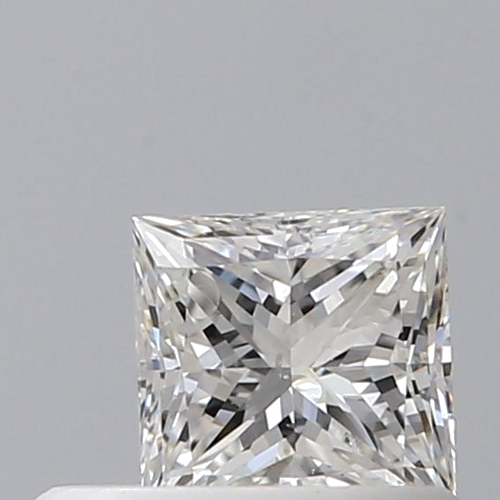0.42 carat F-SI1 Natūralus Princess Deimantas (1)