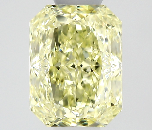 0.57 carat Fancy Yellow-VVS1 Natūralus Radiant Deimantas (1)
