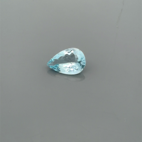 3.11 carat BLUE Pear Aquamarine (1)