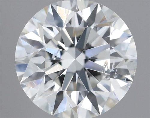 0.74 carat F-SI2 Excellent cut Natūralus Round Deimantas (1)