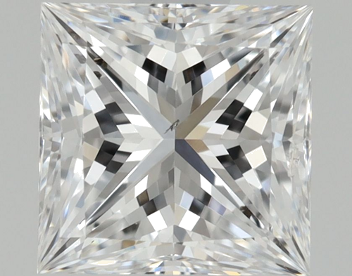 0.61 carat D-SI1 Natūralus Princess Deimantas (1)