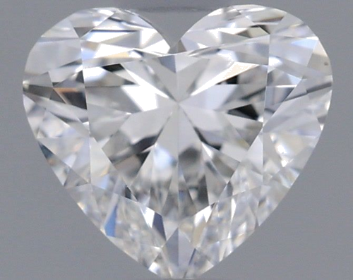 0.53 carat E-VS1 Natūralus Heart Deimantas (1)