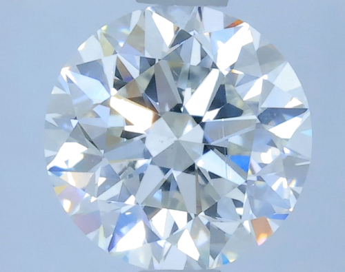 1.01 carat I-VS2 Very Good cut Natūralus Round Deimantas (1)