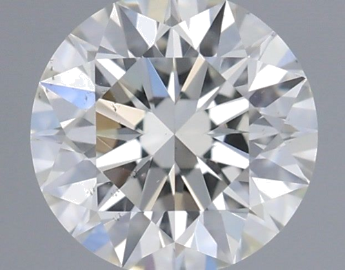0.37 carat I-SI1 Excellent cut Natūralus Round Deimantas (1)