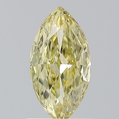 1.01 carat Fancy Yellow-VS1 Natūralus Marquise Deimantas (1)
