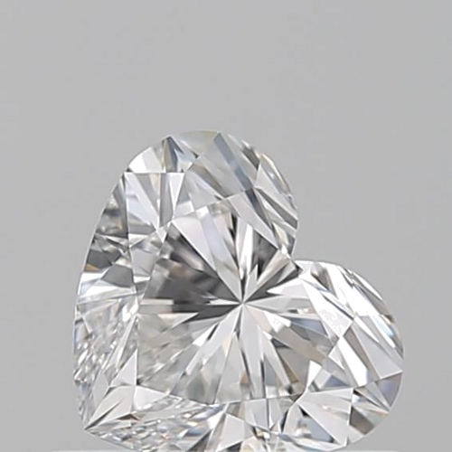 0.58 carat E-VVS2 Natūralus Heart Deimantas (1)