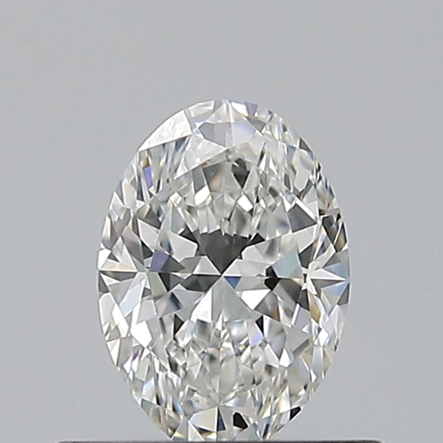 0.5 carat G-VVS1 Natūralus Oval Deimantas (1)