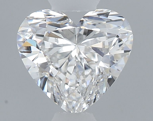 0.41 carat F-VS2 Natūralus Heart Deimantas (1)