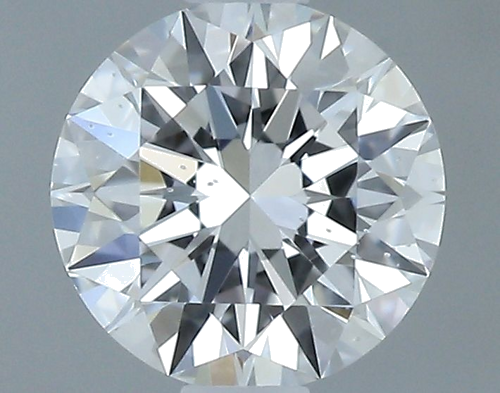 0.46 carat D-SI1 Excellent cut Natūralus Round Deimantas (1)