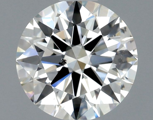 0.51 carat I-SI2 Excellent cut Natūralus Round Deimantas (1)