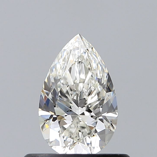 0.51 carat H-VVS2 Natūralus Pear Deimantas (1)
