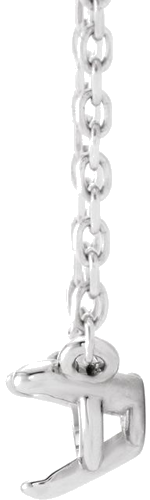 14K White 4 mm Round 3-Prong Claw Basket 16-18  Necklace Mounting (5)