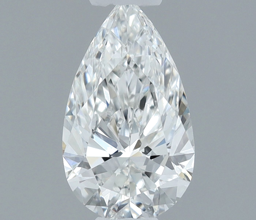 0.25 carat F-VVS1 Natūralus Pear Deimantas (1)