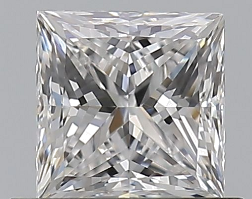 0.7 carat D-VS1 Natūralus Princess Deimantas (1)