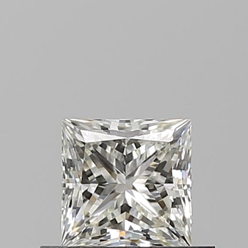 0.53 carat J-VVS2 Natūralus Princess Deimantas (1)