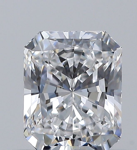 0.51 carat D-VVS1 Natūralus Radiant Deimantas (1)