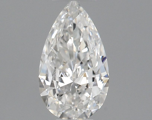 0.28 carat E-VVS1 Natūralus Pear Deimantas (1)