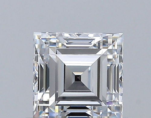 0.45 carat E-VS1 Natūralus Square Radiant Deimantas (1)