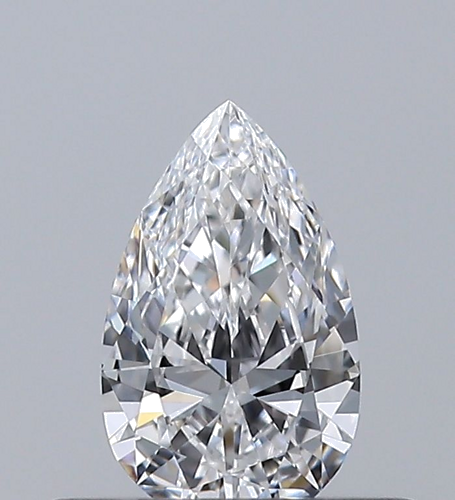 0.3 carat E-VVS2 Natūralus Pear Deimantas (1)