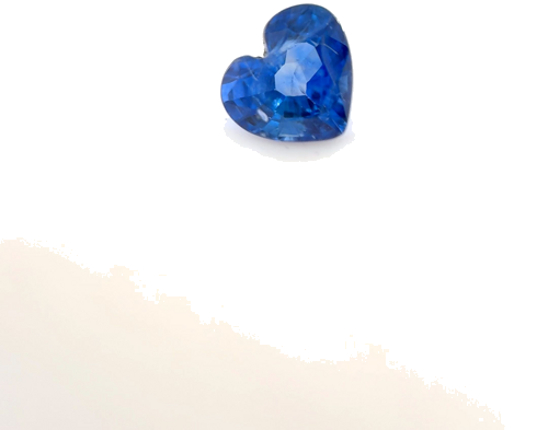 0.61 carat BLUE Heart Safyras (1)