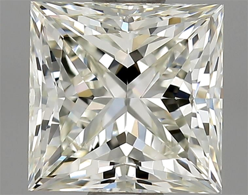 1.0 carat J-VVS1 Natūralus Princess Deimantas (1)
