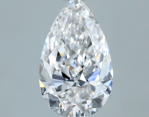 0.7 carat E-VVS2 Natūralus Pear Deimantas (1)