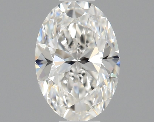0.5 carat F-VVS2 Natūralus Oval Deimantas (1)