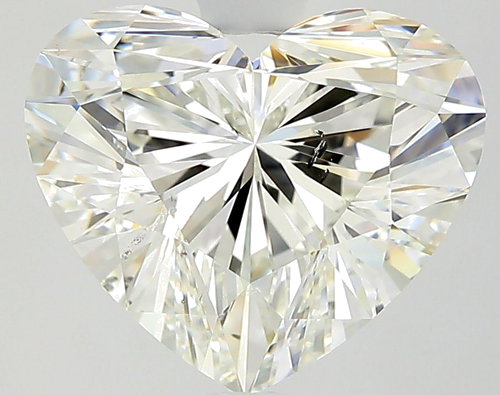 2.52 carat I-SI1 Natūralus Heart Deimantas (1)