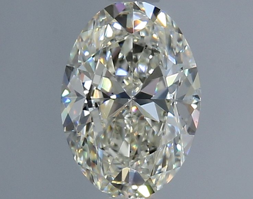 1.0 carat J-VS2 Natūralus Oval Deimantas (1)
