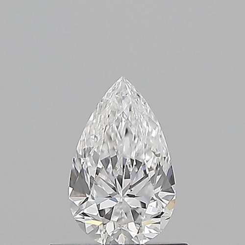 0.55 carat D-IF Natūralus Pear Deimantas (1)