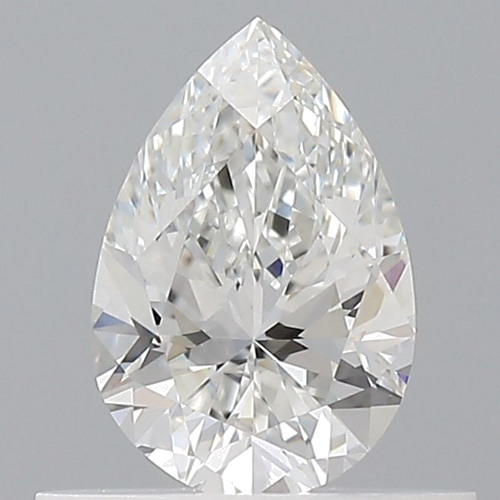 0.5 carat F-VS1 Natūralus Pear Deimantas (1)