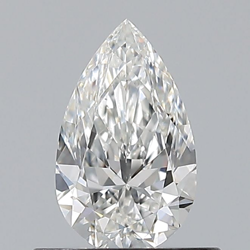 0.52 carat F-VS1 Natūralus Pear Deimantas (1)
