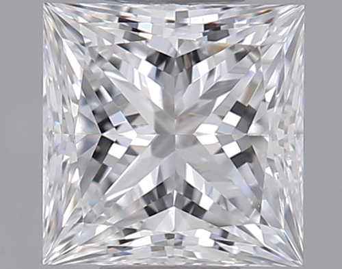 0.45 carat D-VVS2 Natūralus Princess Deimantas (1)