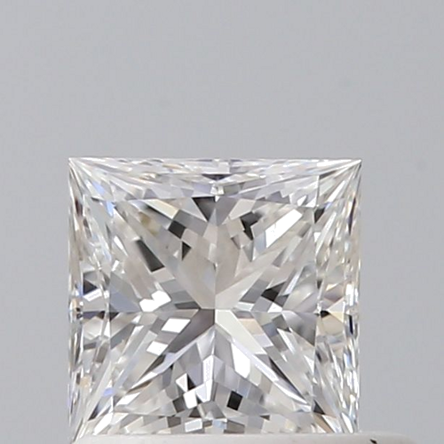 0.64 carat D-VS1 Natūralus Princess Deimantas (1)