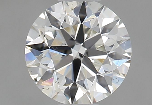 0.5 carat H-SI1 Excellent cut Natūralus Round Deimantas (1)