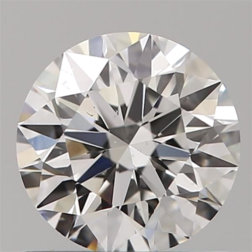 0.71 carat F-VS2 Excellent cut Natūralus Round Deimantas (1)