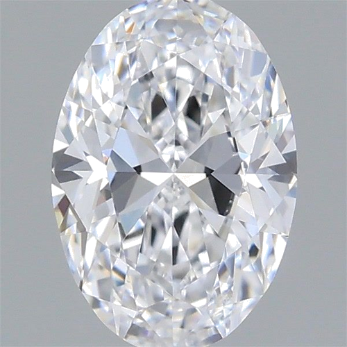 0.46 carat D-VVS1 Natūralus Oval Deimantas (1)