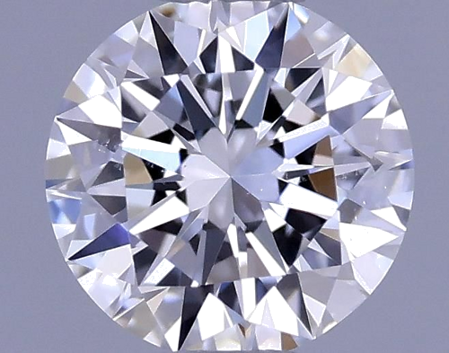 0.37 carat D-SI1 Excellent cut Natūralus Round Deimantas (1)