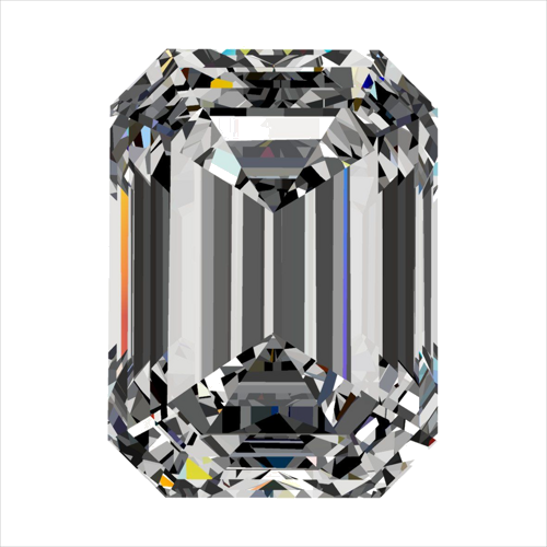 0.31 carat F-VS1 Natūralus Emerald Deimantas (1)