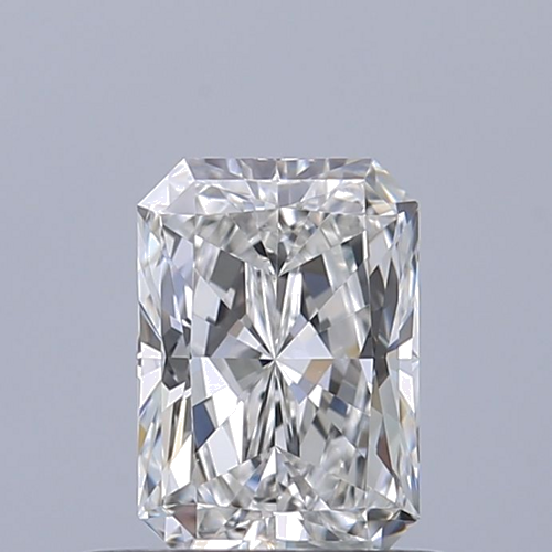 0.51 carat E-VVS1 Natūralus Radiant Deimantas (1)