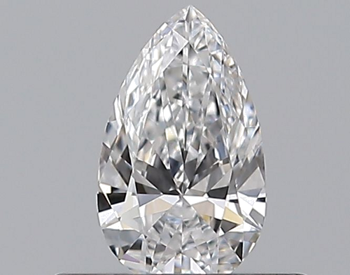 0.31 carat D-VVS1 Natūralus Pear Deimantas (1)