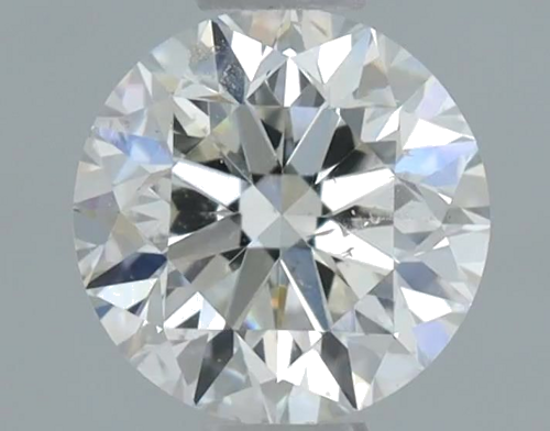 0.45 carat J-SI2 Very Good cut Natūralus Round Deimantas (1)