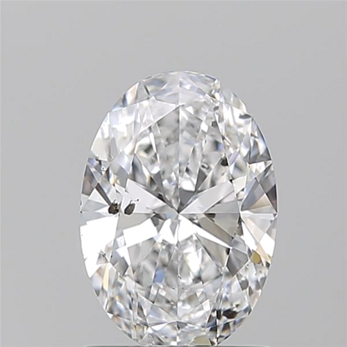 1.2 carat D-SI2 Natūralus Oval Deimantas (1)