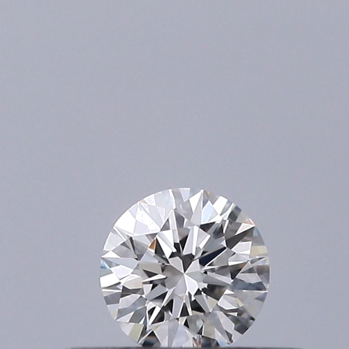 0.19 carat F-VVS1 Excellent cut Natūralus Round Deimantas (1)
