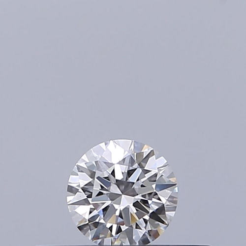 0.18 carat D-VVS1 Excellent cut Natūralus Round Deimantas (1)